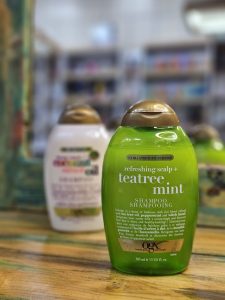 شامپو ogx مدل teatree mint