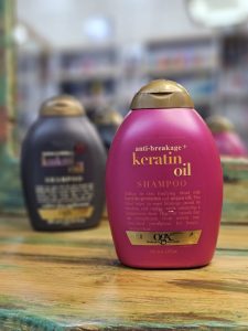 شامپو ogx مدل keratin oil